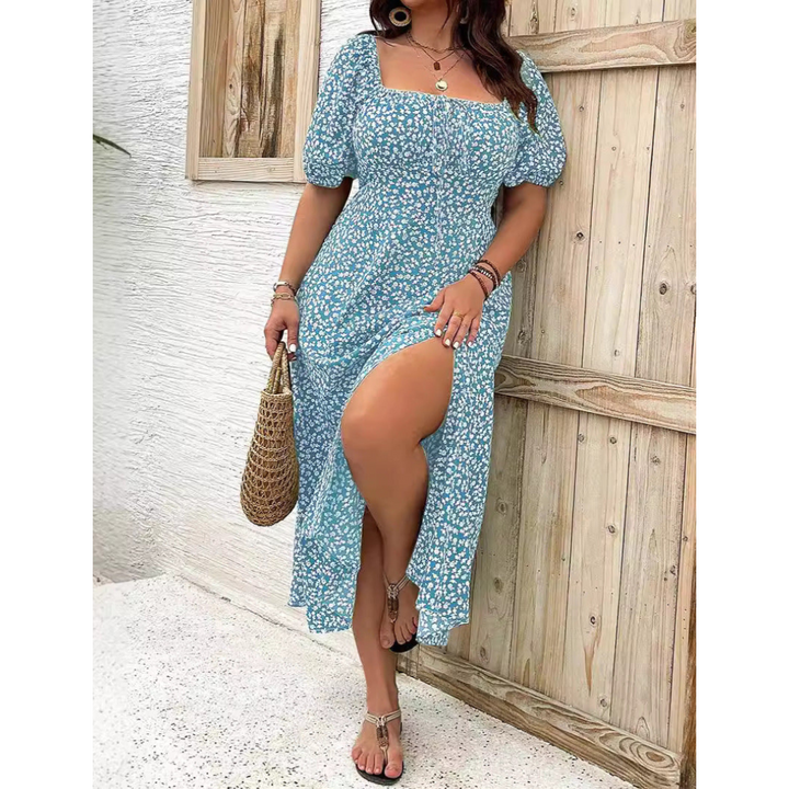 AVENNA™ – Elegant Summer Slit Dress