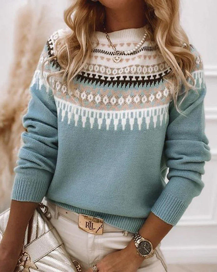 AVERY™ - Cozy Fair Isle Sweater