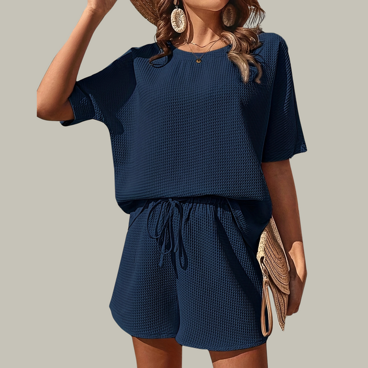 NIEVES™ – Plus Size Summer Lounge Set