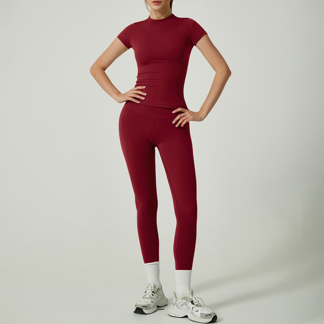 UBE™ - Casual Top and Leggings Set