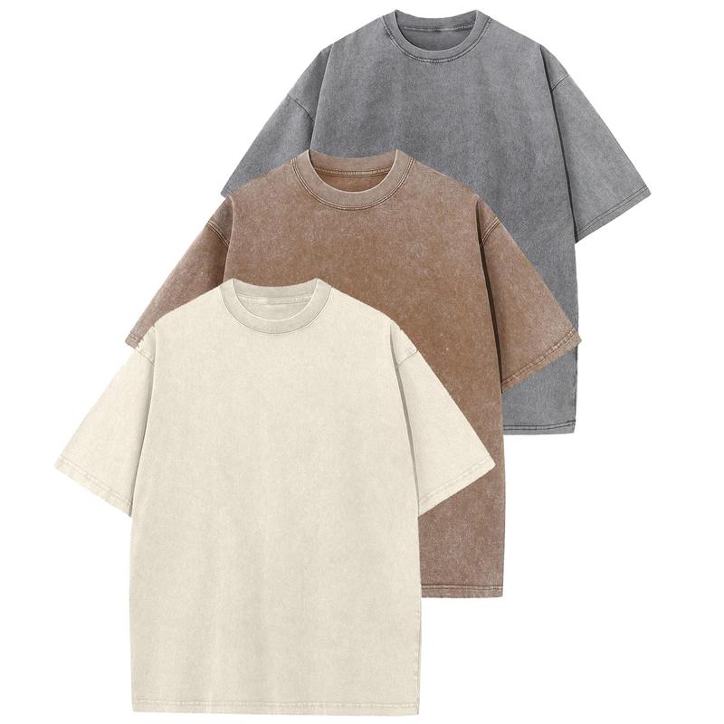 HOLLIE™ - Casual Loose Fit Crew Neck T-Shirt (3-Pack)