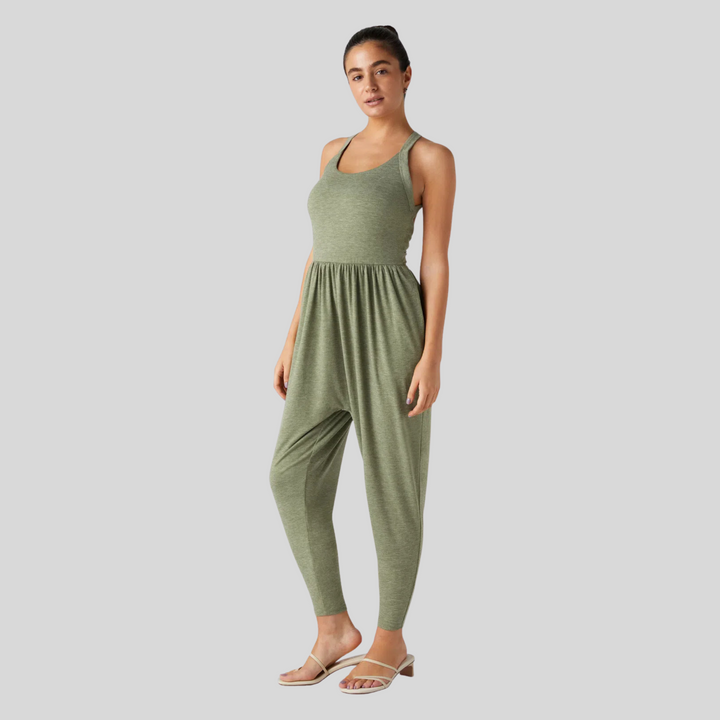 DAYEA™ – Cozy Backless U-Neck Jumpsuit