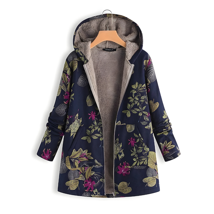 Mira™ | Floral Fleece Jacket