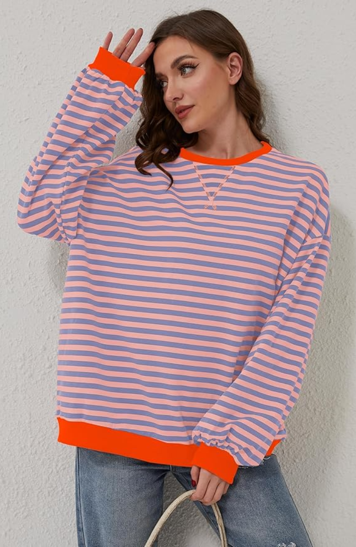 Ashley | Fun Striped Sweater