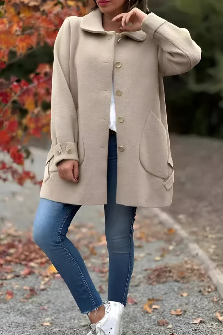 Irena™ | Timeless Button Coat