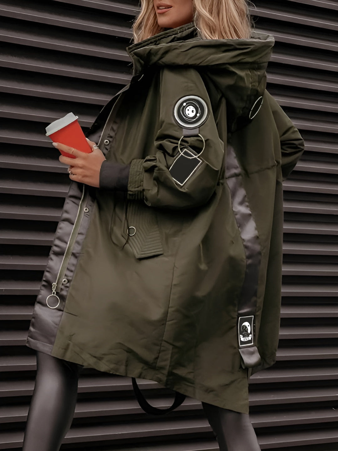 Esme™ | Oversized Windbreaker Jacket