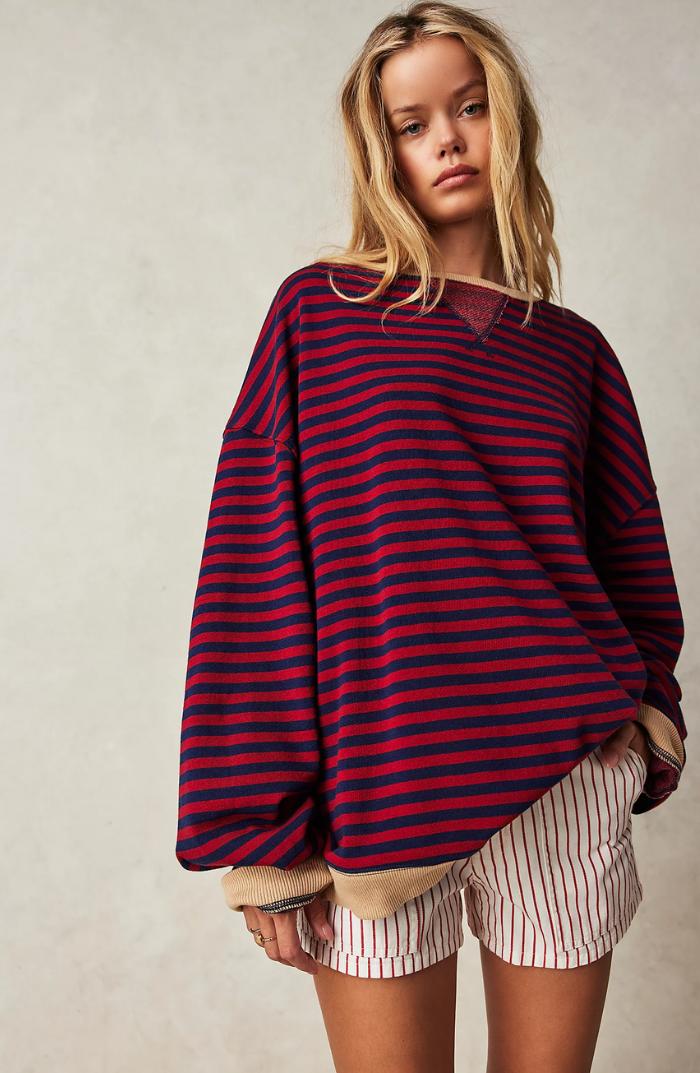Ashley | Fun Striped Sweater