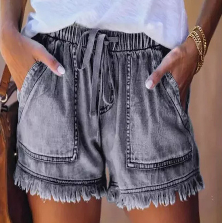 IMELDA™ – Soft Waist-Tie Loose Fit Shorts