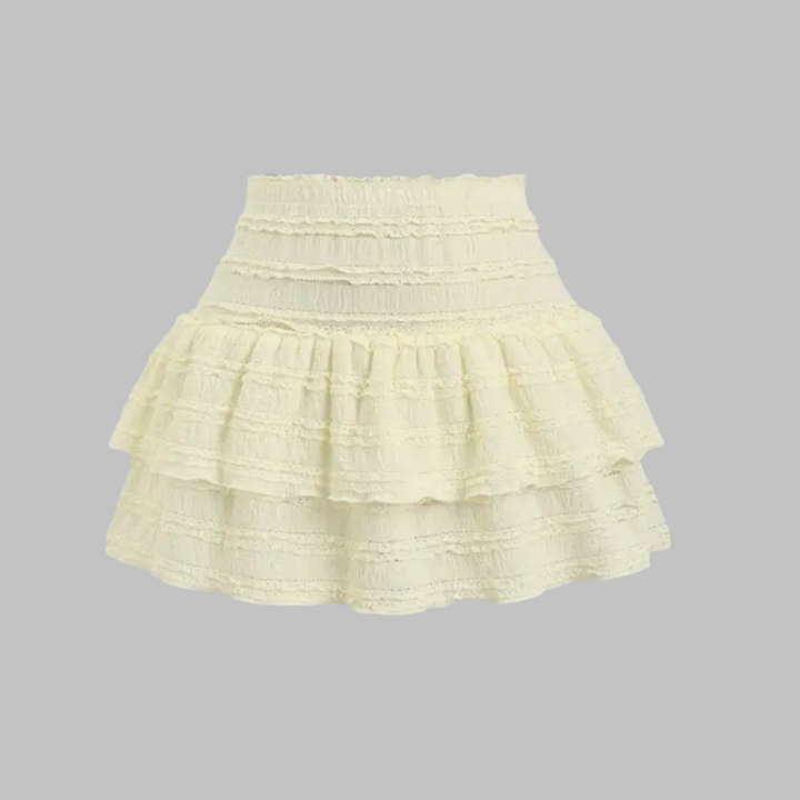 MATHA™ - Stylish Ruffle Hem Skort