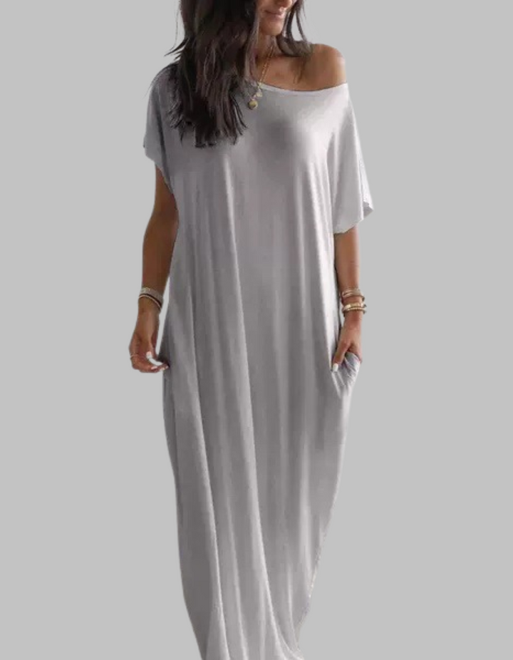 SHAEL™ - Relaxed Round Neck Sleep Nightdress