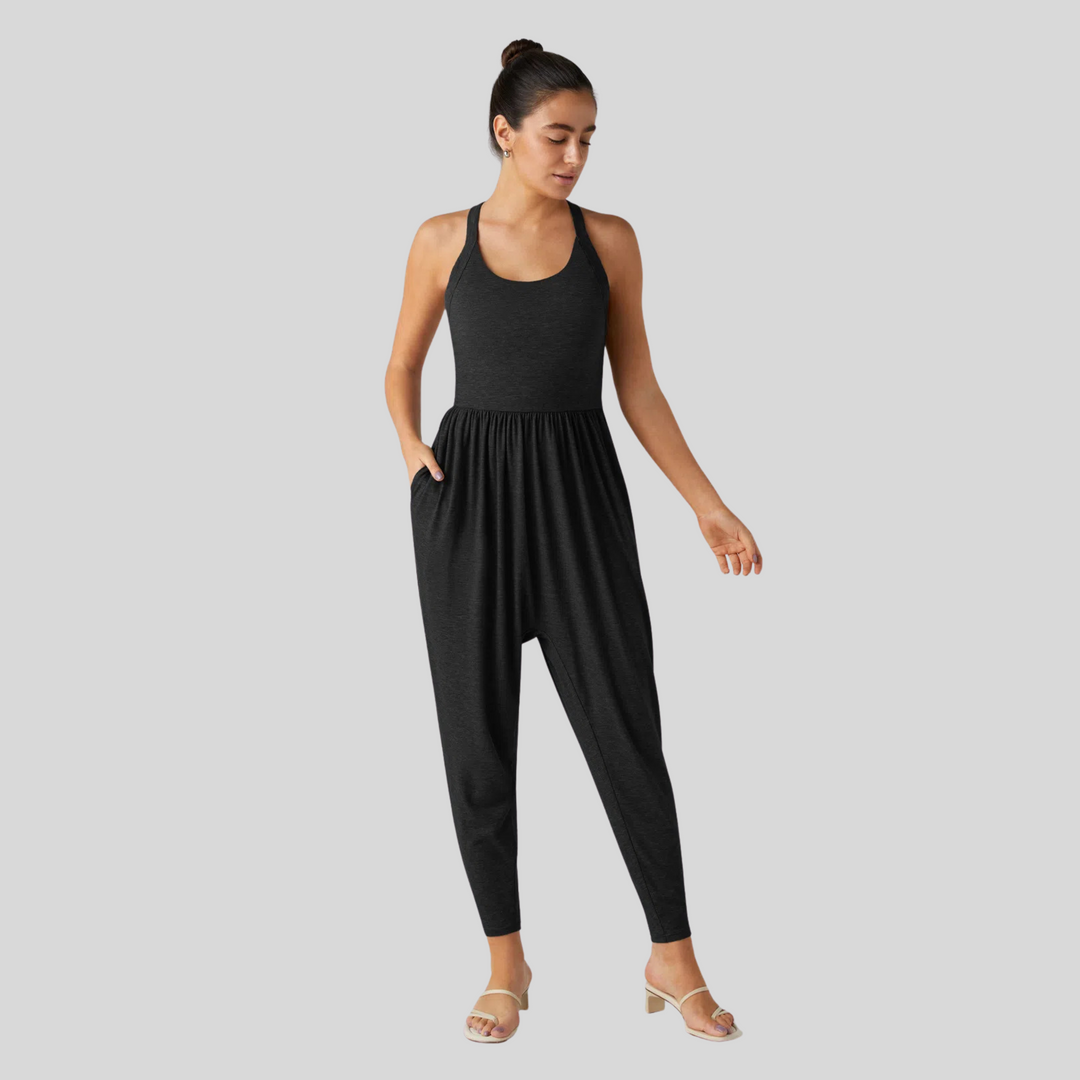 DAYEA™ – Cozy Backless U-Neck Jumpsuit