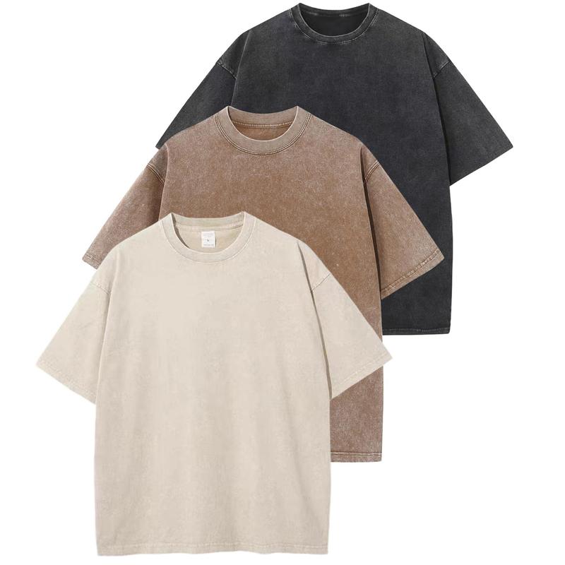 HOLLIE™ - Casual Loose Fit Crew Neck T-Shirt (3-Pack)