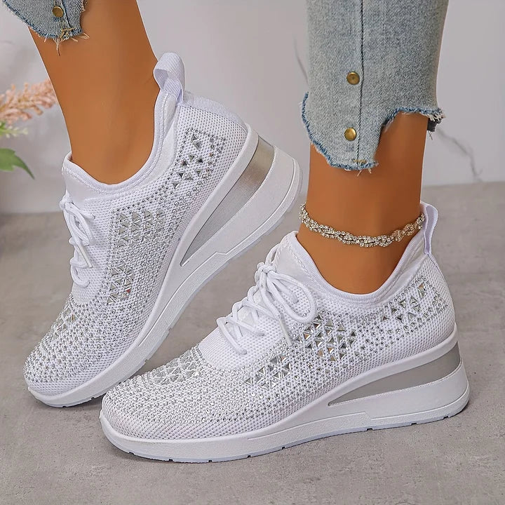 Romee | Orthopedic Sneakers with Rhinestones