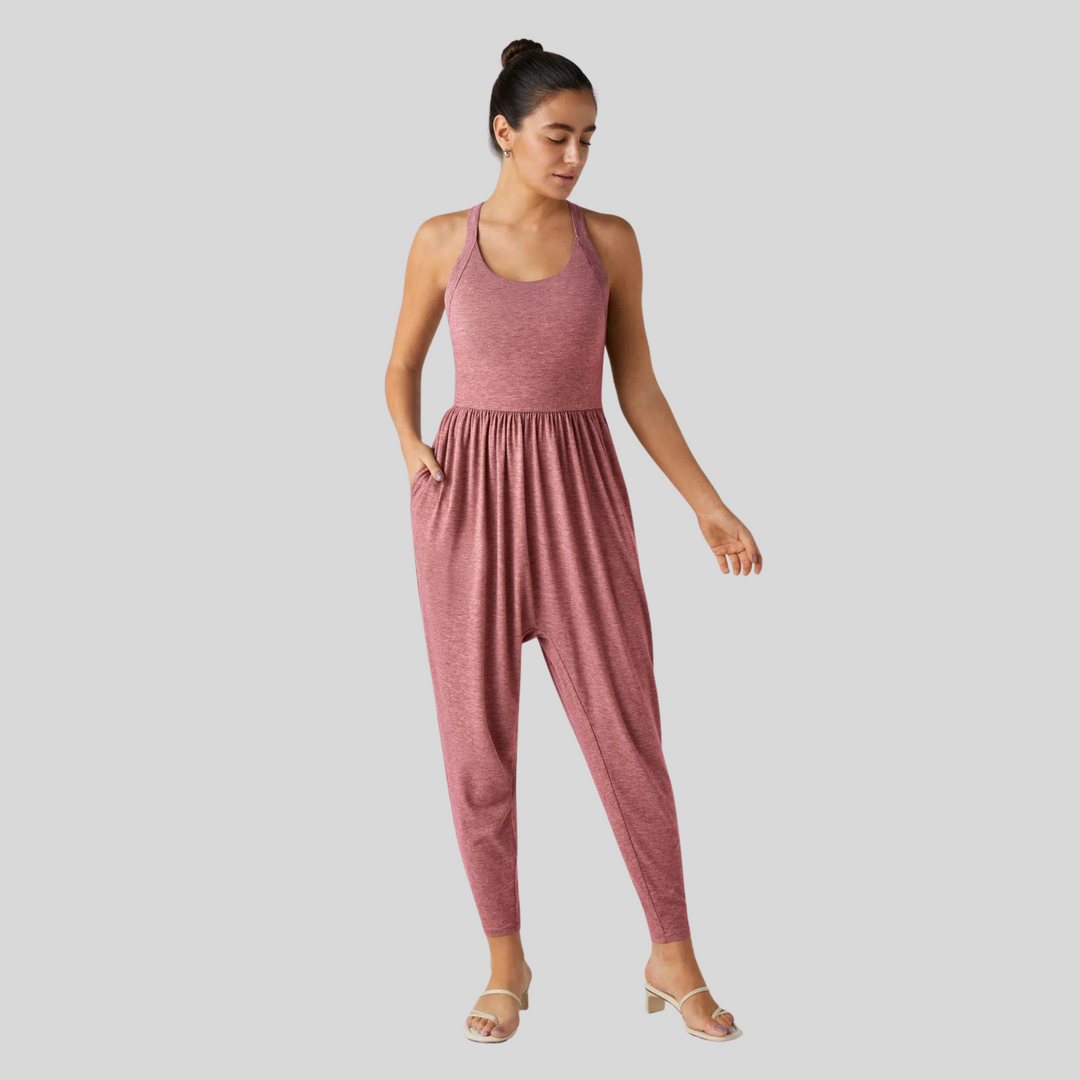 DAYEA™ – Cozy Backless U-Neck Jumpsuit