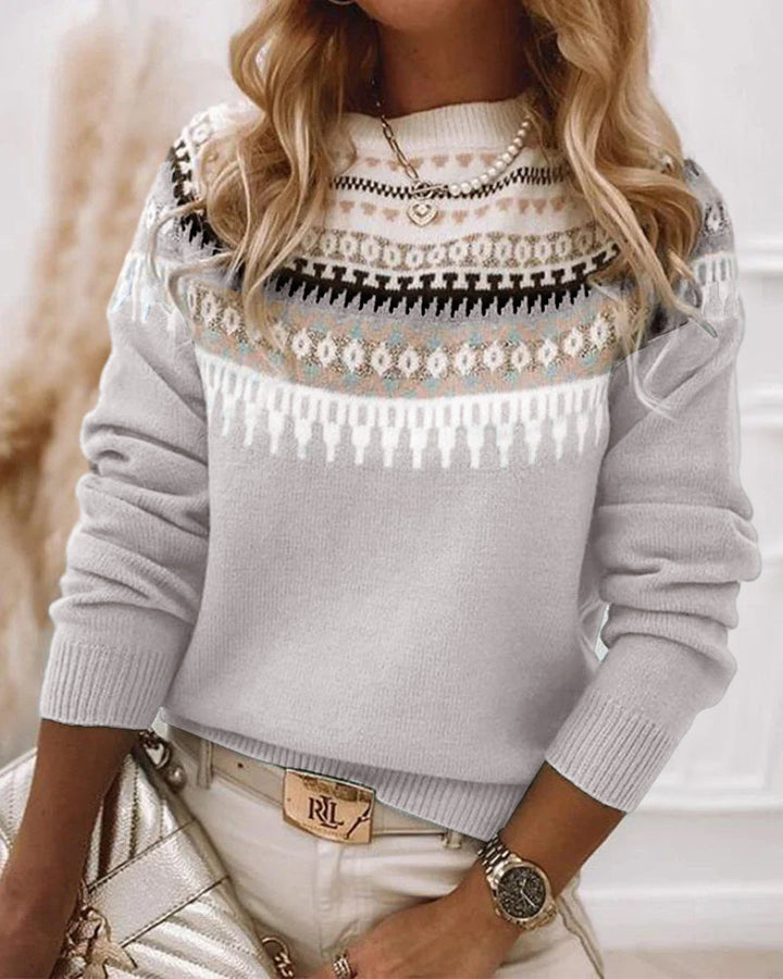 AVERY™ - Cozy Fair Isle Sweater