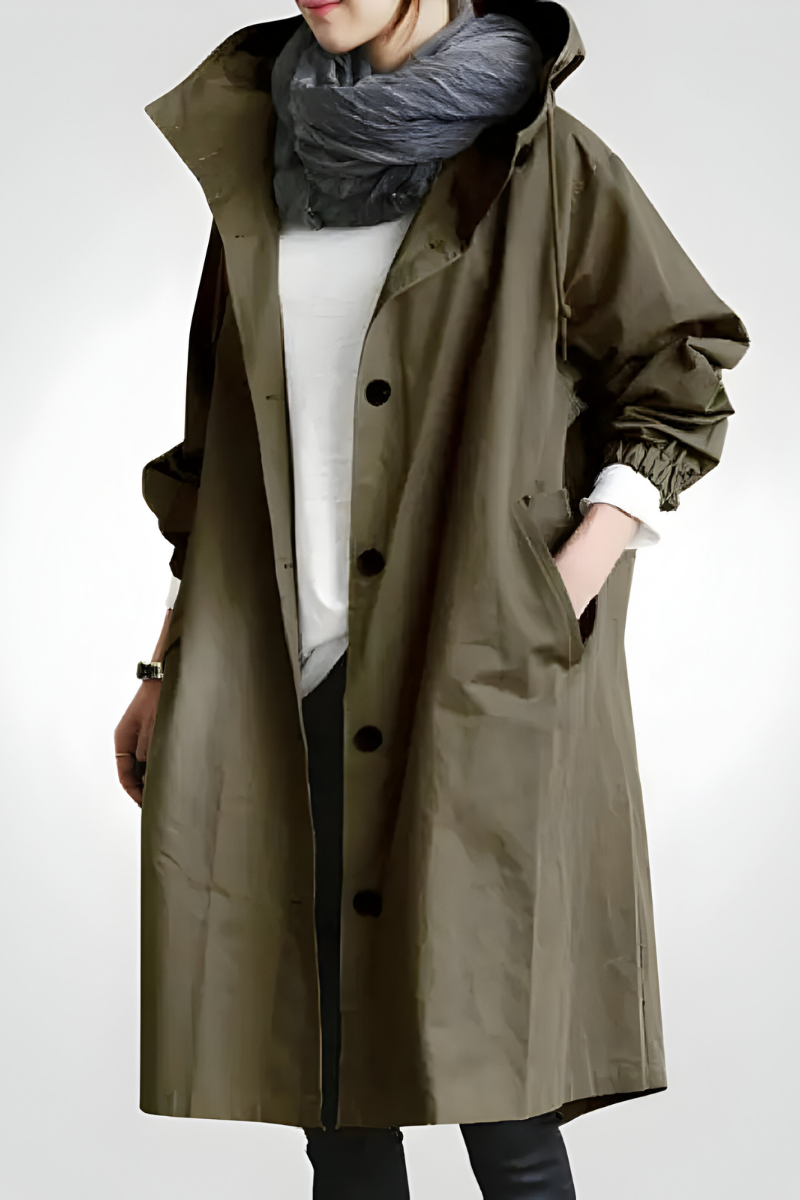 Léa™ | Stylish Autumn Rain Jacket