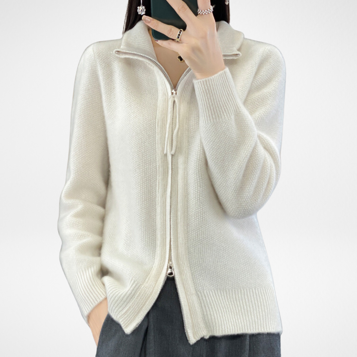 KATRINA™ - Sleek Zip Sweater