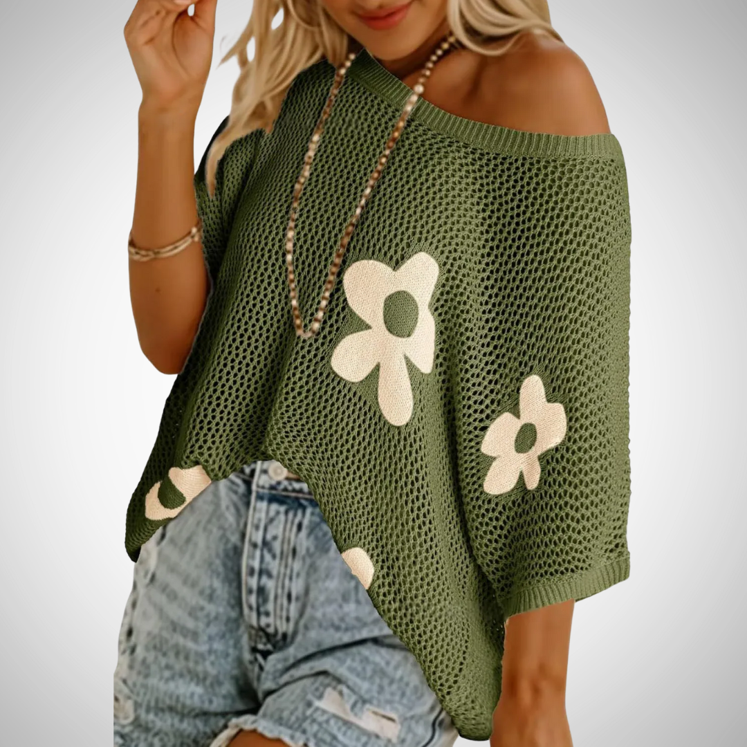 JINKY™ - Chic Lightweight Crochet Top