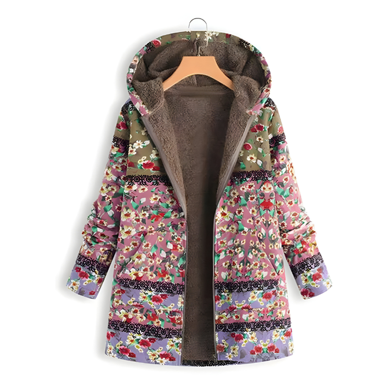Mira™ | Floral Fleece Jacket