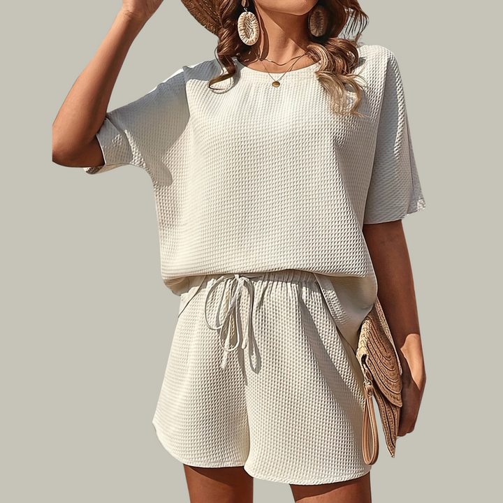 NIEVES™ – Plus Size Summer Lounge Set