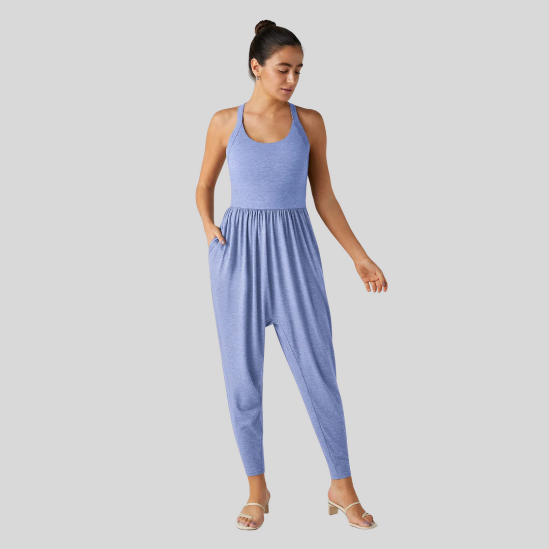 DAYEA™ – Cozy Backless U-Neck Jumpsuit