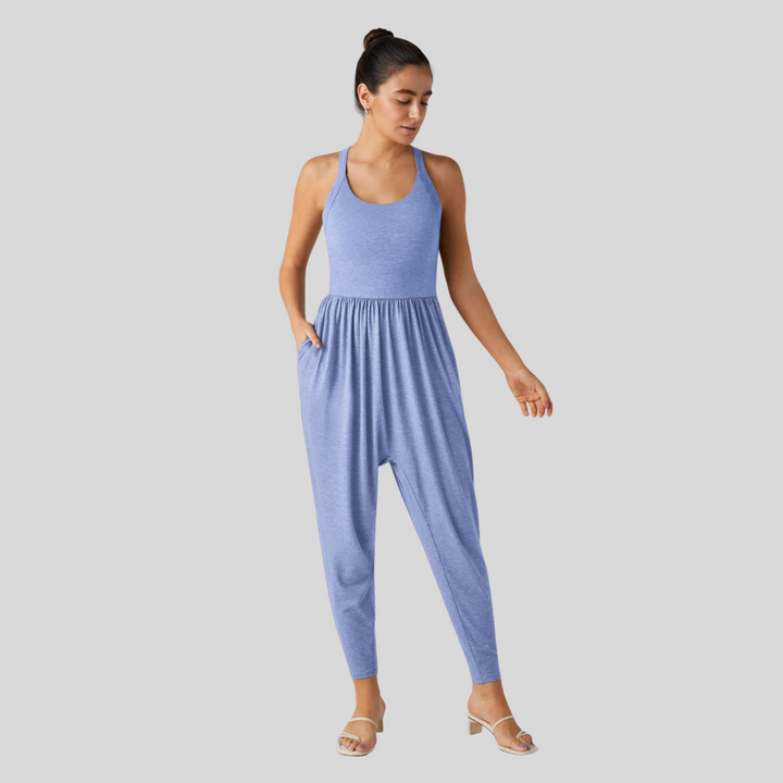 DAYEA™ – Cozy Backless U-Neck Jumpsuit