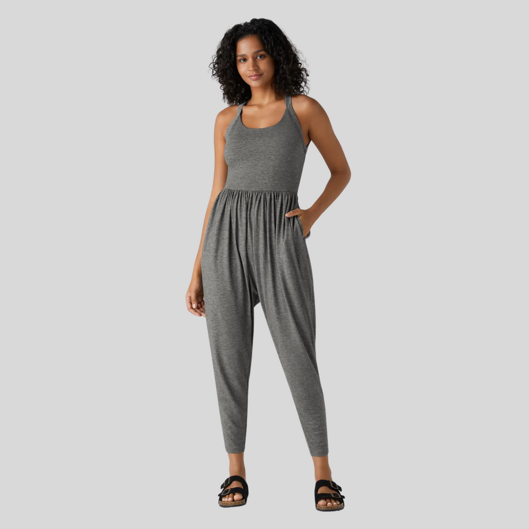 DAYEA™ – Cozy Backless U-Neck Jumpsuit