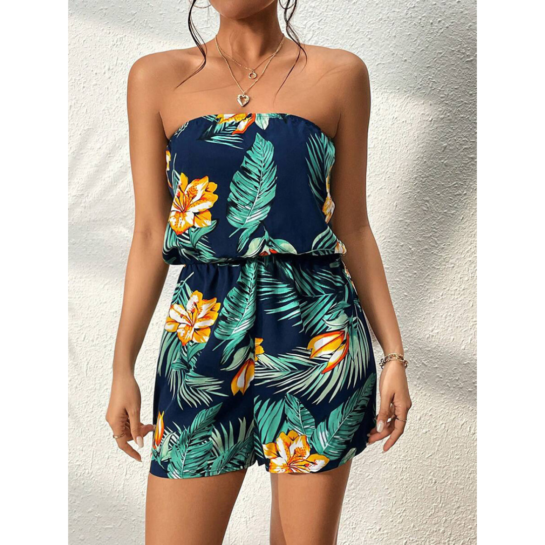 INDIRA™ – Sleeveless Summer Romper