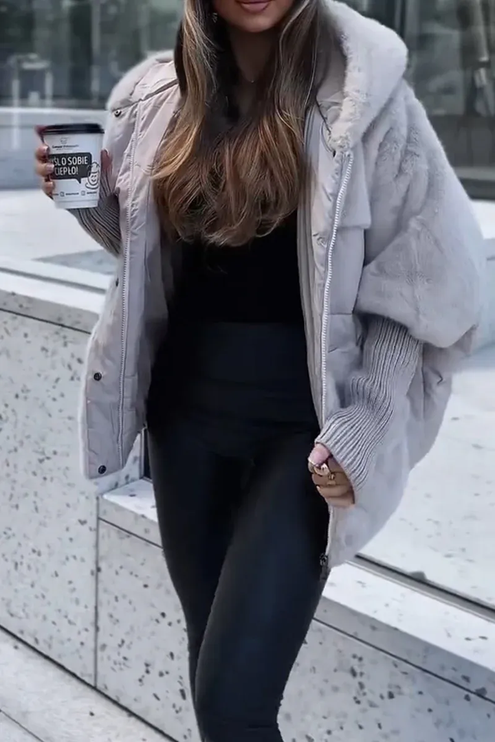 Lina™ | Cozy Oversized Teddy Jacket