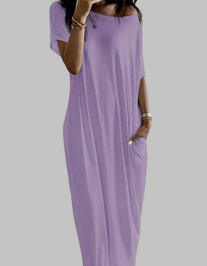SHAEL™ - Relaxed Round Neck Sleep Nightdress