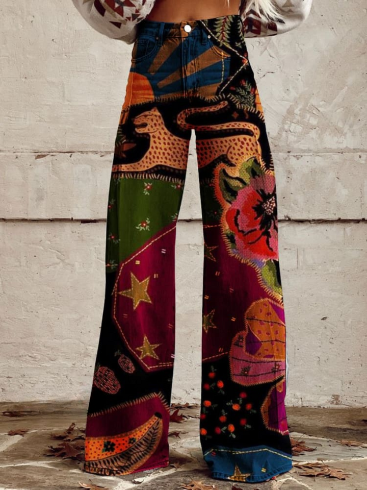 GABRIELLE™ - Artistic Wide-Leg Trousers