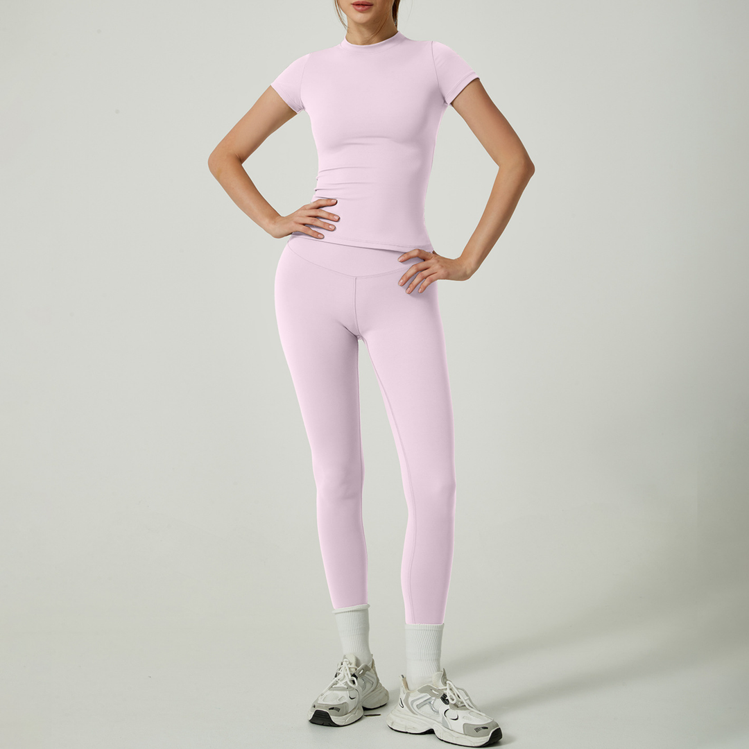 UBE™ - Casual Top and Leggings Set