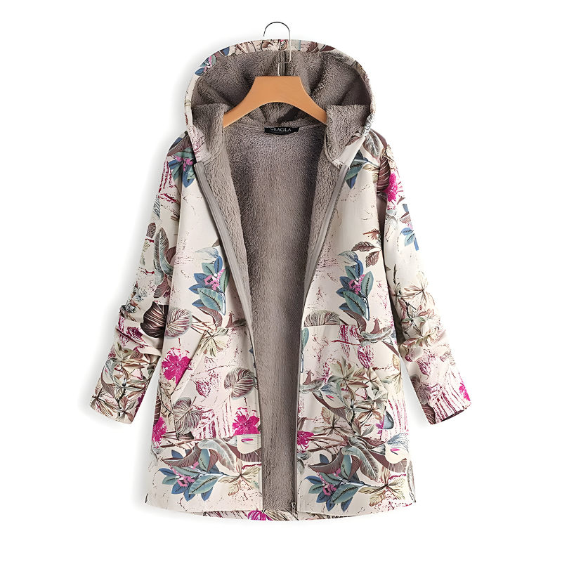 Mira™ | Floral Fleece Jacket