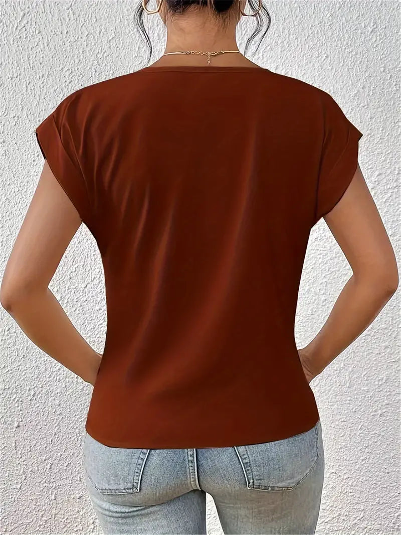 BELLE™ | Chic V-Neck Top
