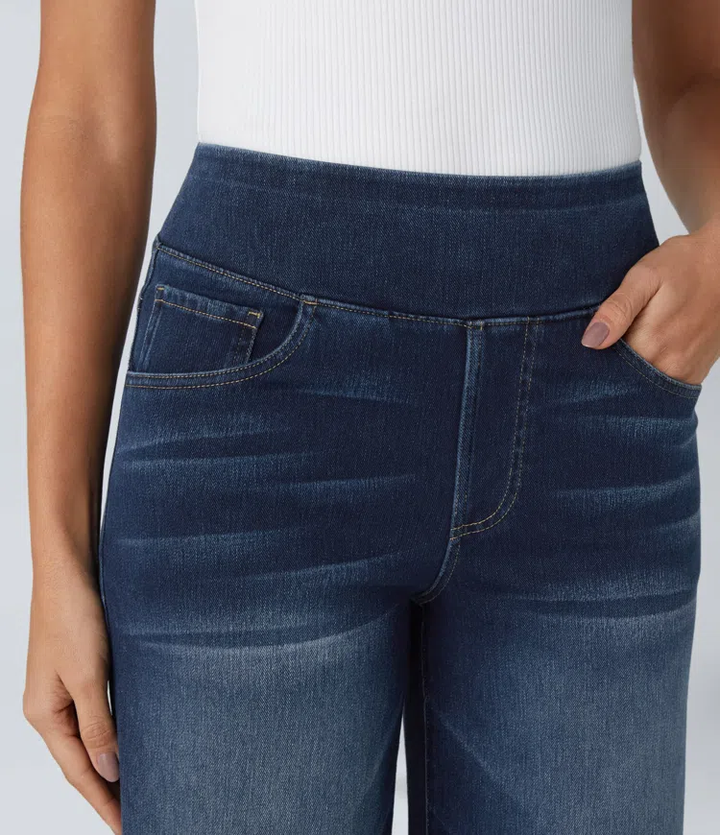 SOLÈNE™ - Wide-Leg Relaxed Jeans