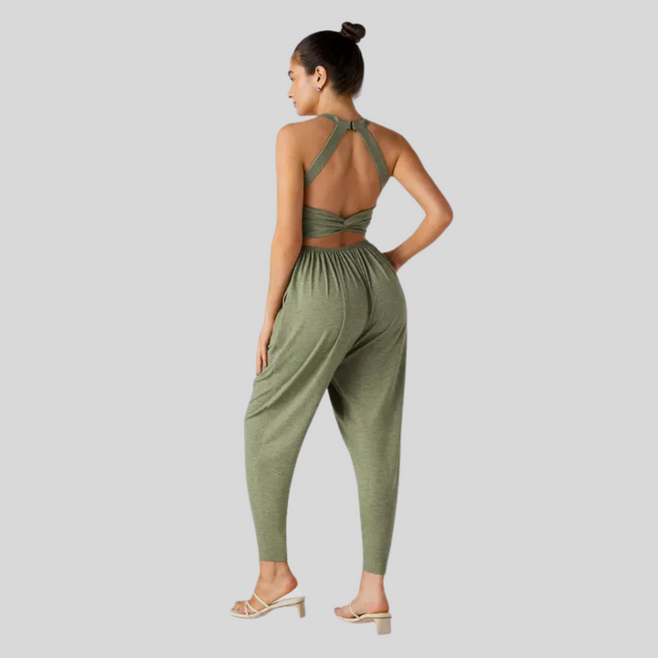 DAYEA™ – Cozy Backless U-Neck Jumpsuit