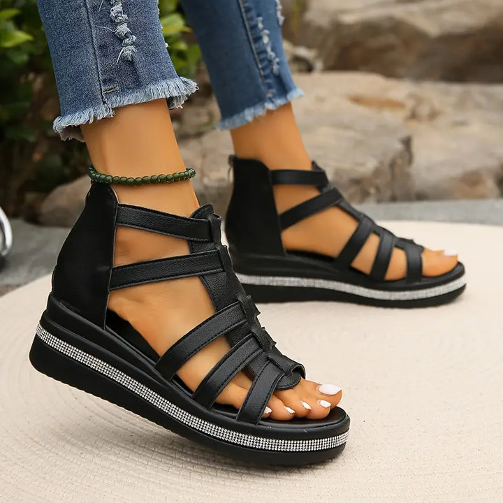 Axelle | Stylish Wedge Sandals