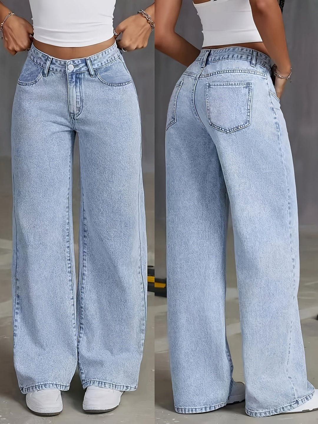 PHILIPPA™ - Stylish High-Waisted Jeans