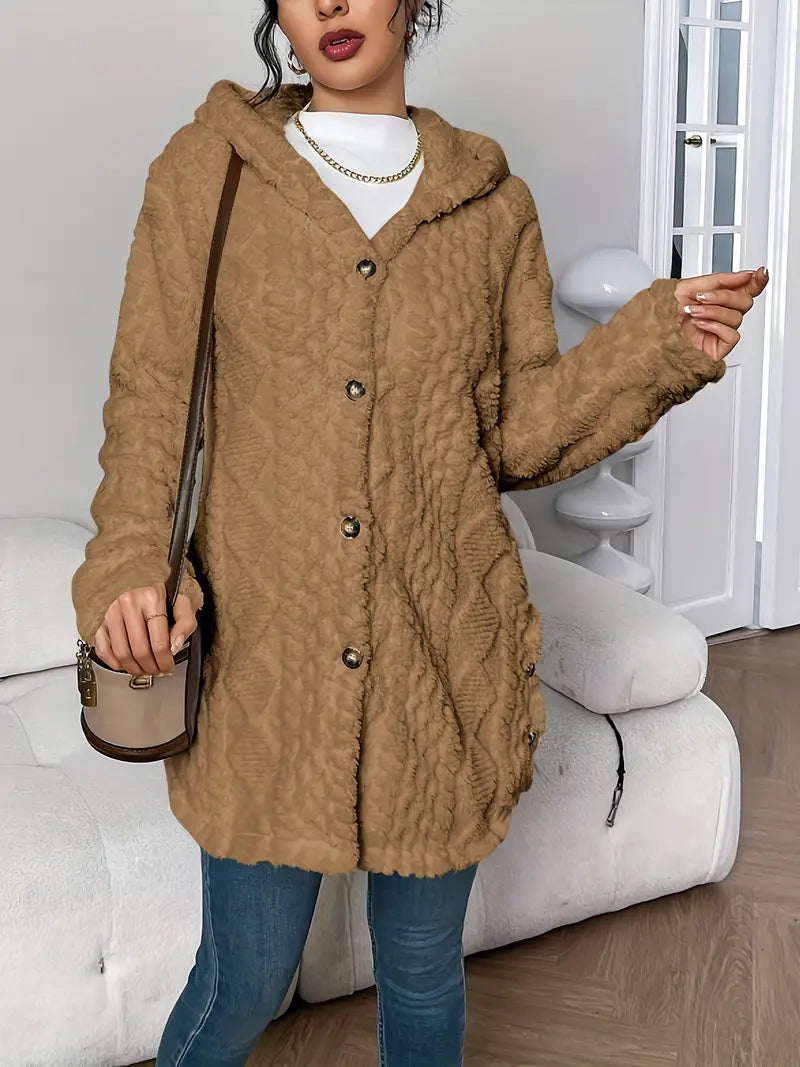 Lisa™ | Cozy Hooded Teddy Coat