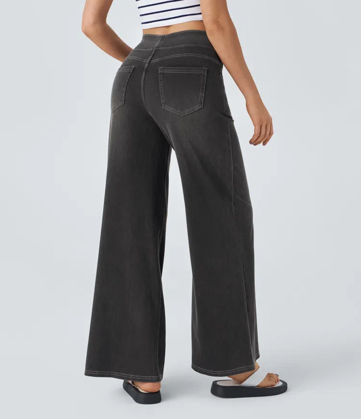 SOLÈNE™ - Wide-Leg Relaxed Jeans