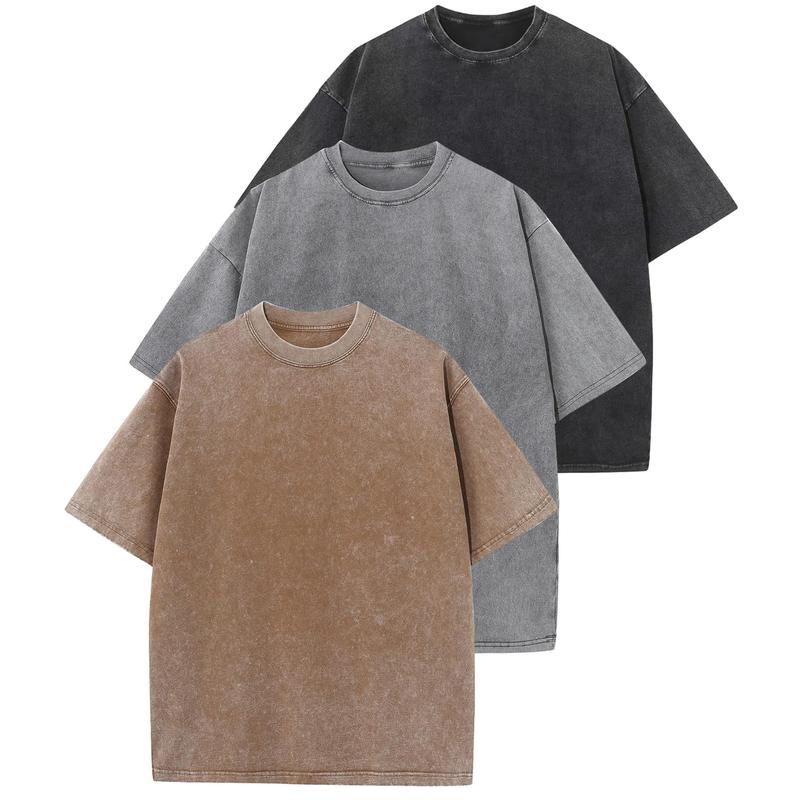 HOLLIE™ - Casual Loose Fit Crew Neck T-Shirt (3-Pack)