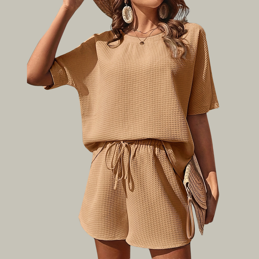 NIEVES™ – Plus Size Summer Lounge Set