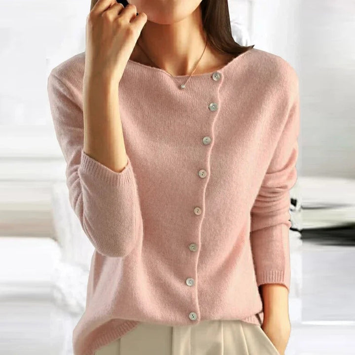 ANAIS™ | Elegant Buttoned Sweater
