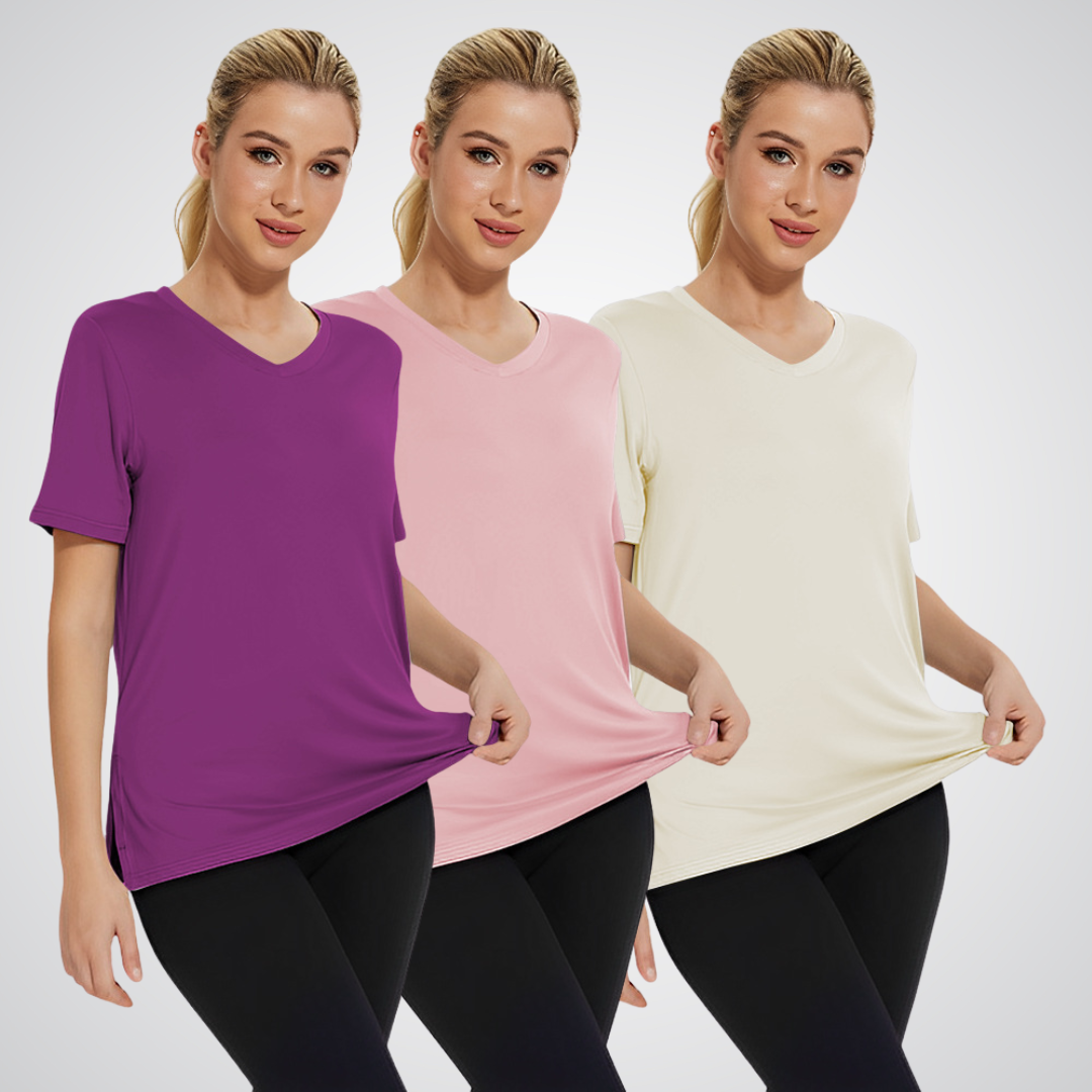 SELENA™ - Pack of 3 Casual Loose Fit Tees