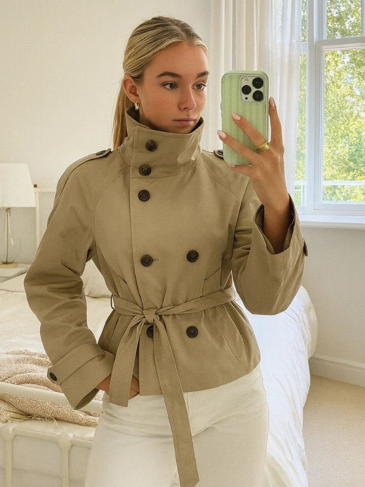 Sira™ | Chic Short Trench