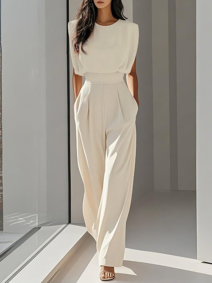 PAQUITA™ - Chic Sleeveless Summer Jumpsuit