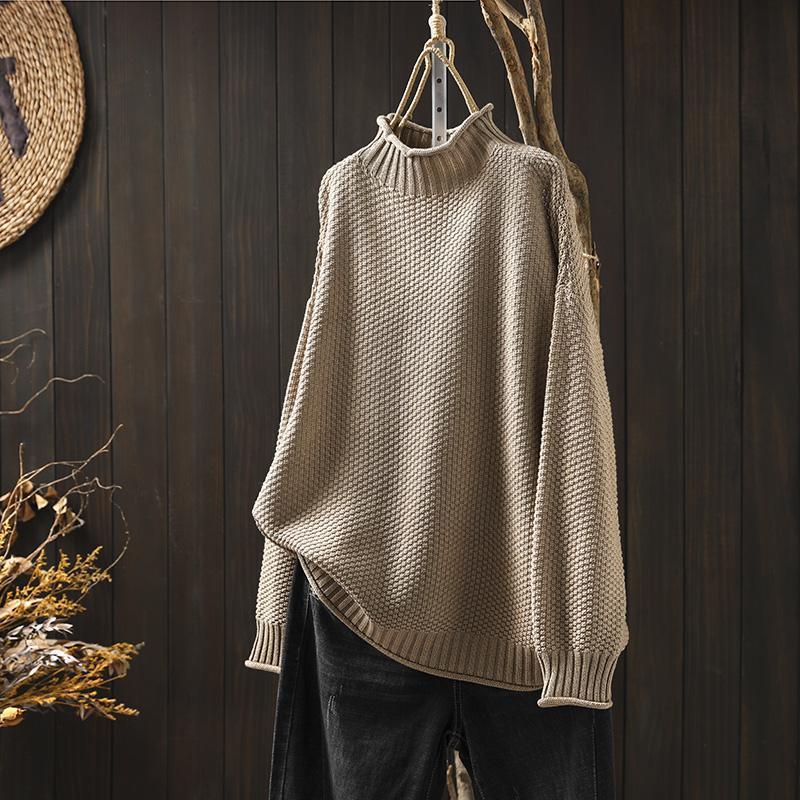 GRACE™ | Cozy Waffle Knit Sweater
