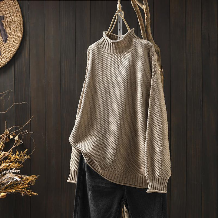 GRACE™ | Cozy Waffle Knit Sweater