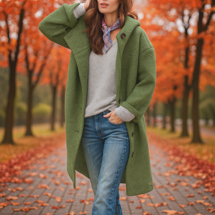 Liora™ | Oversized Wool Coat