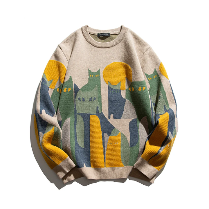 TAIGA™ - Cozy Unisex Cat Sweater